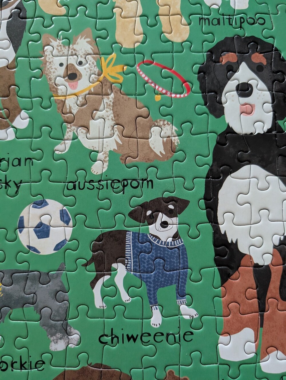Mudpuppy Brand Doodle Dogs 500 Piece Puzzle Dog Breed Puzzle With Poster - Picture 6 of 6
